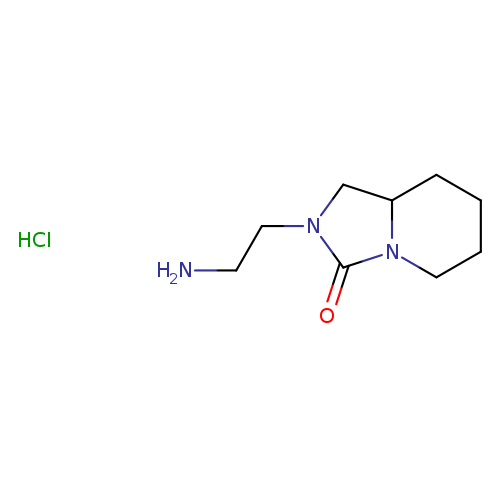 2-(2-aminoethyl)-octahydroimidazolidino[1,5-a]pyridin-3-one hydrochloride