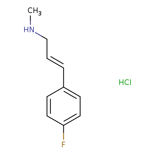 [(2E)-3-(4-fluorophenyl)prop-2-en-1-yl](methyl)aminehydrochloride