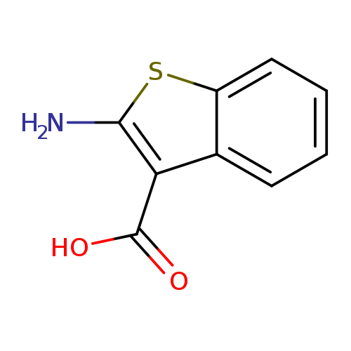 Benzo[b]thiophene-3-carboxylic acid, 2-amino-
