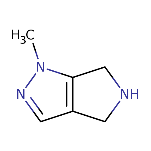 1-Methyl-1,4,5,6-tetrahydropyrrolo[3,4-c]pyrazole, tech grade
