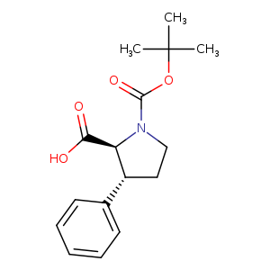 DL-BOC-cis-3-Phenyl-pyrrolidine-2-carboxylic acid