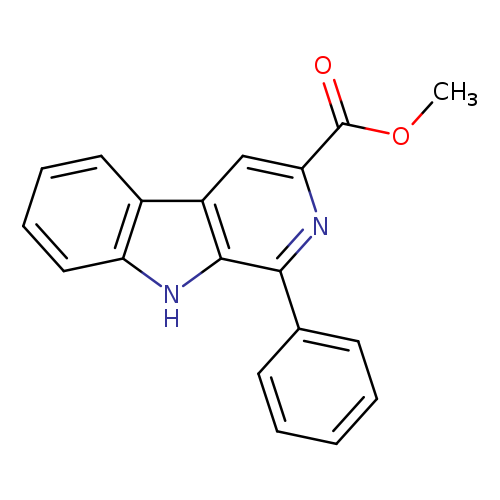 9H-Pyrido[3,4-b]indole-3-carboxylic acid, 1-phenyl-, methyl ester