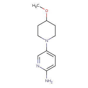 2-Pyridinamine, 5-(4-methoxy-1-piperidinyl)-