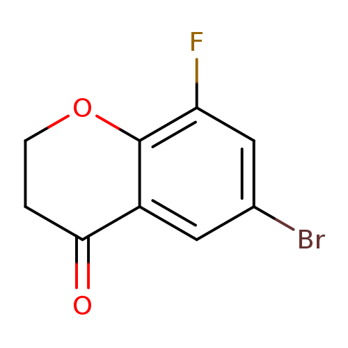6-BROMO-8-FLUORO-3,4-DIHYDRO-2H-1-BENZOPYRAN-4-ONE