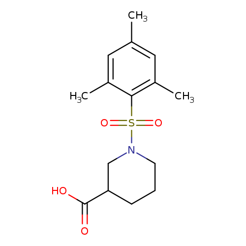 1-(MESITYLSULFONYL)PIPERIDINE-3-CARBOXYLIC ACID