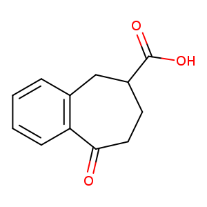 6,7,8,9-Tetrahydro-9-oxo-5H-benzocycloheptene-6-carboxylic acid