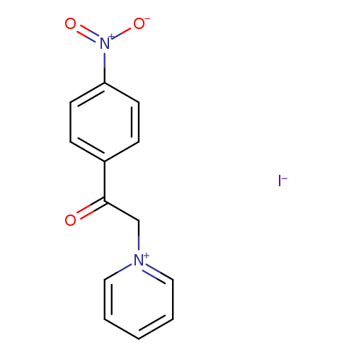 1-[2-(4-nitrophenyl)-2-oxoethyl]pyridin-1-ium iodide