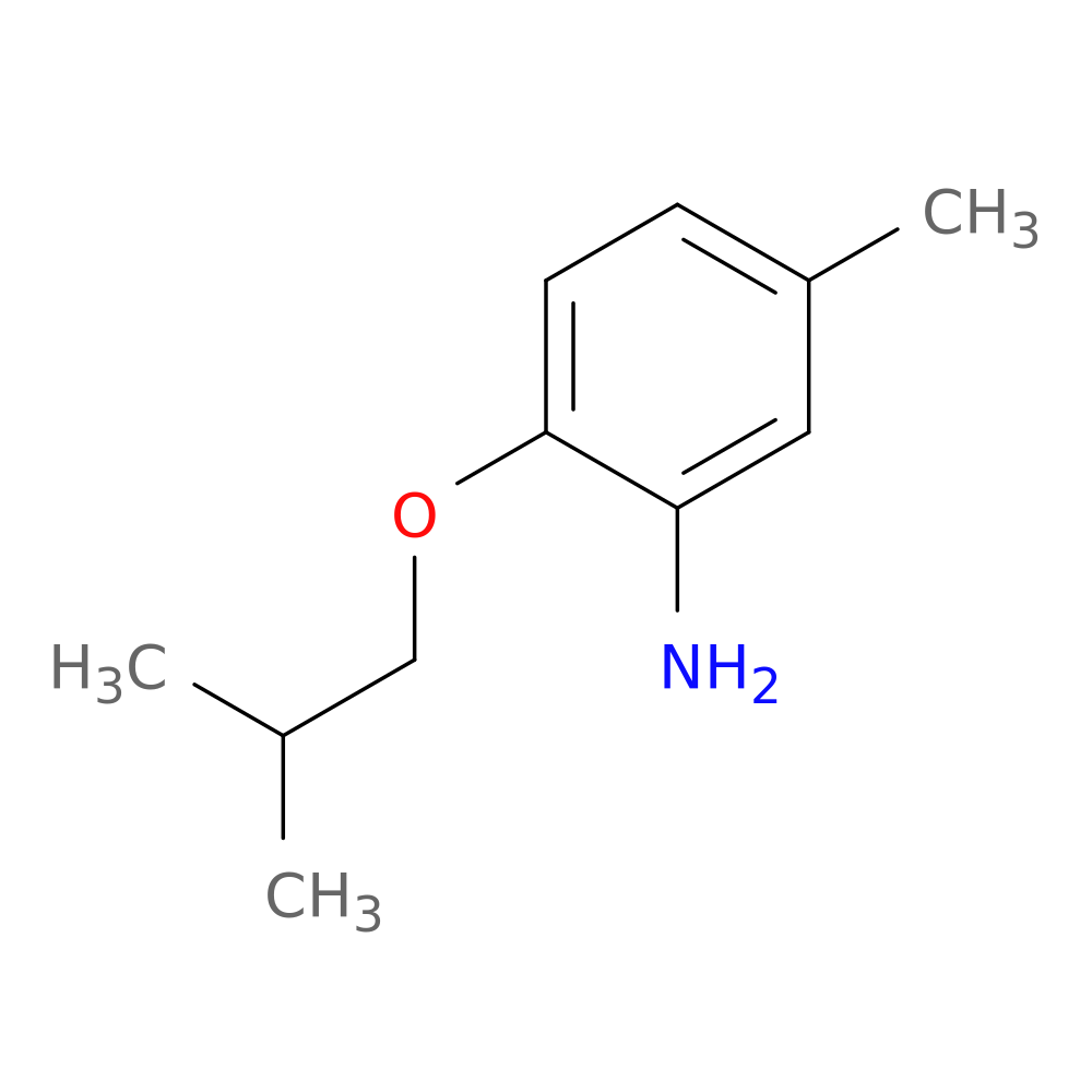 5-Methyl-2-(2-methylpropoxy)aniline