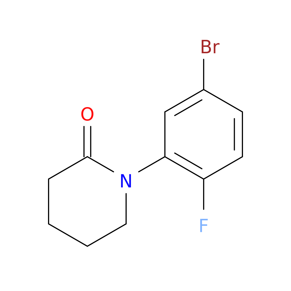1-(5-Bromo-2-fluorophenyl)piperidin-2-one