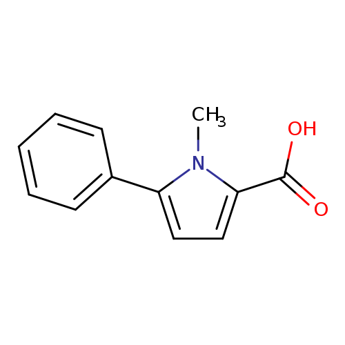 1-Methyl-5-phenyl-1H-pyrrole-2-carboxylic acid