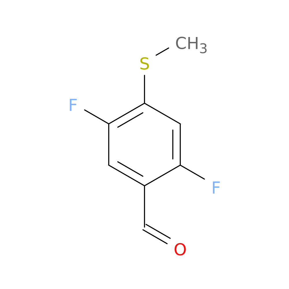2,5-Difluoro-4-(methylthio)benzaldehyde