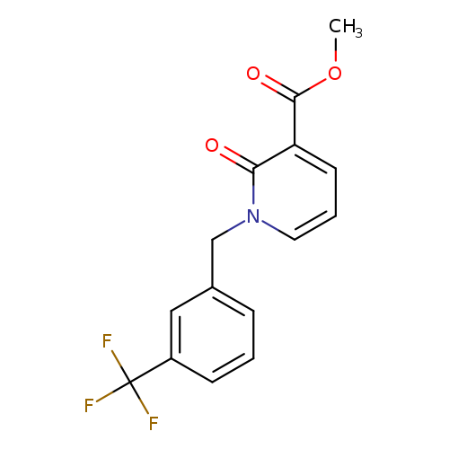 methyl 2-oxo-1-{[3-(trifluoromethyl)phenyl]methyl}-1,2-dihydropyridine-3-carboxylate