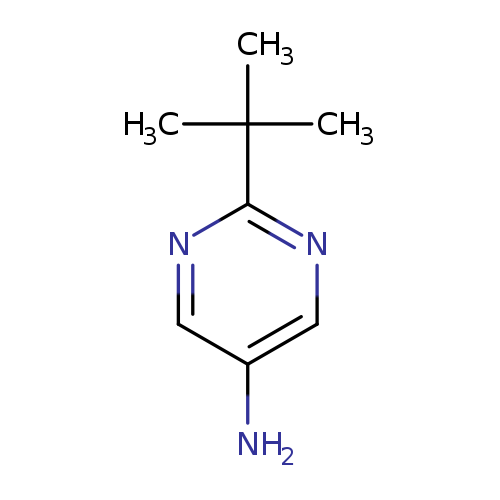 5-Pyrimidinamine, 2-(1,1-dimethylethyl)- (9CI)