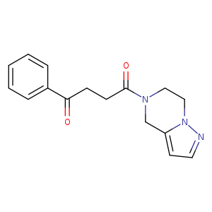 1-phenyl-4-{4H,5H,6H,7H-pyrazolo[1,5-a]pyrazin-5-yl}butane-1,4-dione
