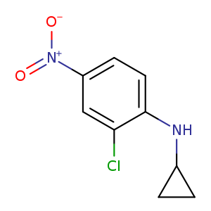 2-Chloro-N-cyclopropyl-4-nitroaniline