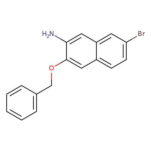 3-(Benzyloxy)-7-bromonaphthalen-2-amine