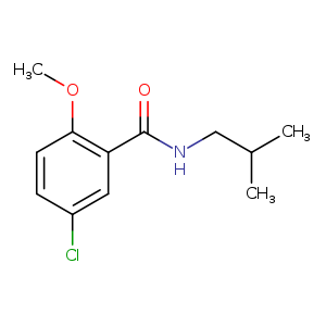 5-chloro-2-methoxy-N-(2-methylpropyl)benzamide