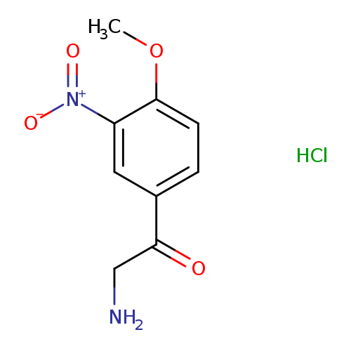 2-amino-1-(4-methoxy-3-nitrophenyl)ethanone hydrochloride
