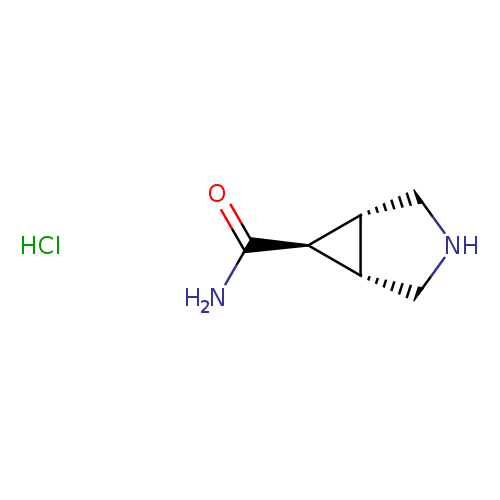 3-Azabicyclo[3.1.0]hexane-6-carboxamide, hydrochloride (1:1), (1α,5α,6α)-