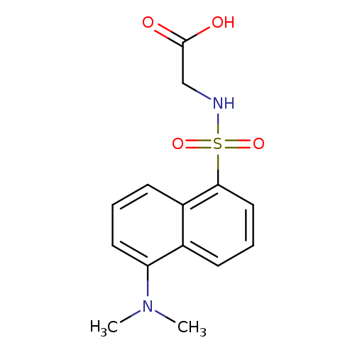 2-(5-(Dimethylamino)naphthalene-1-sulfonamido)acetic acid