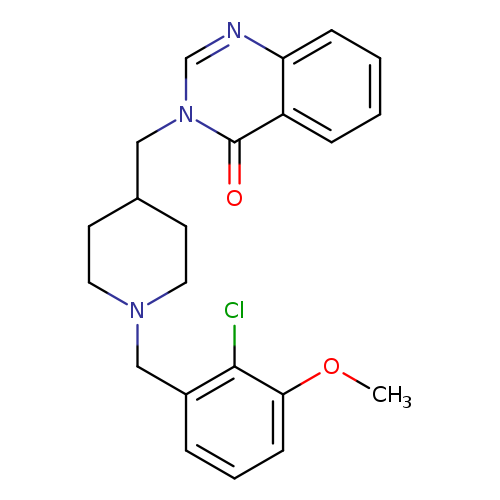 3-({1-[(2-chloro-3-methoxyphenyl)methyl]piperidin-4-yl}methyl)-3,4-dihydroquinazolin-4-one