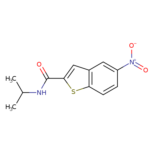 5-nitro-N-(propan-2-yl)-1-benzothiophene-2-carboxamide