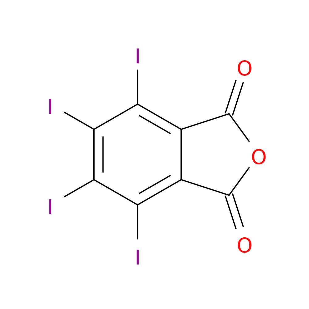4,5,6,7-Tetraiodoisobenzofuran-1,3-dione