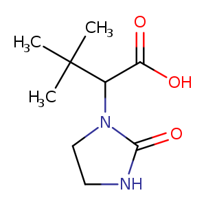 3,3-dimethyl-2-(2-oxoimidazolidin-1-yl)butanoic acid