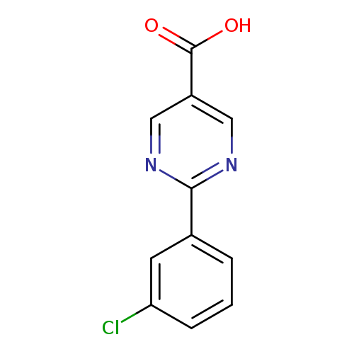 2-(3-Chlorophenyl)pyrimidine-5-carboxylic acid