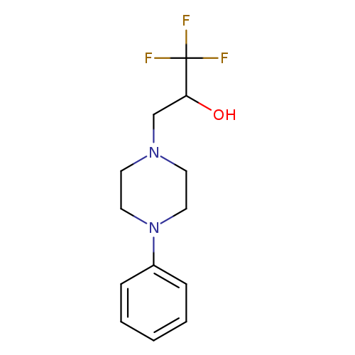 1,1,1-trifluoro-3-(4-phenylpiperazin-1-yl)propan-2-ol
