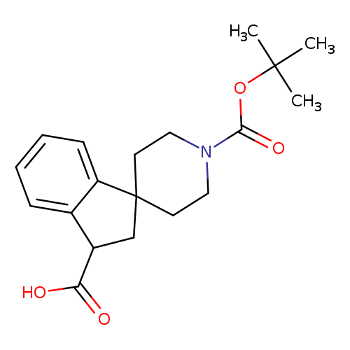 1'-(tert-Butoxycarbonyl)-2,3-dihydrospiro[indene-1,4'-piperidine]-3-carboxylic acid