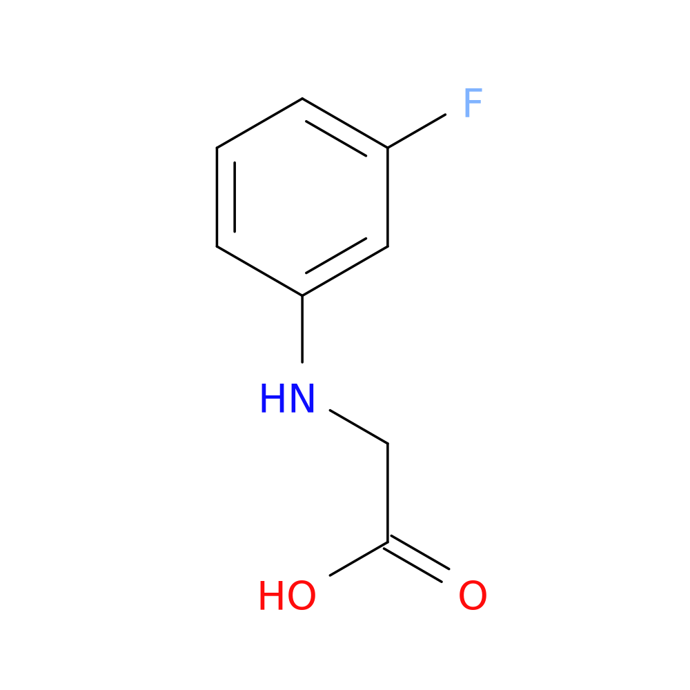 2-(3-Fluorophenylamino)acetic acid