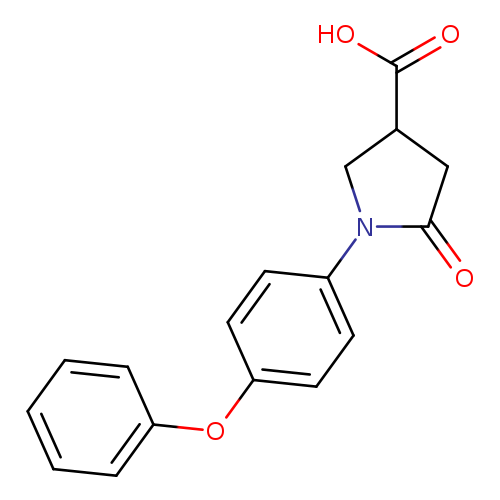 5-Oxo-1-(4-phenoxyphenyl)pyrrolidine-3-carboxylic acid