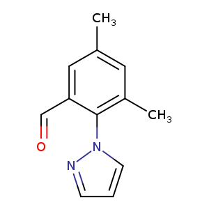 3,5-Dimethyl-2-(1H-pyrazol-1-yl)benzaldehyde