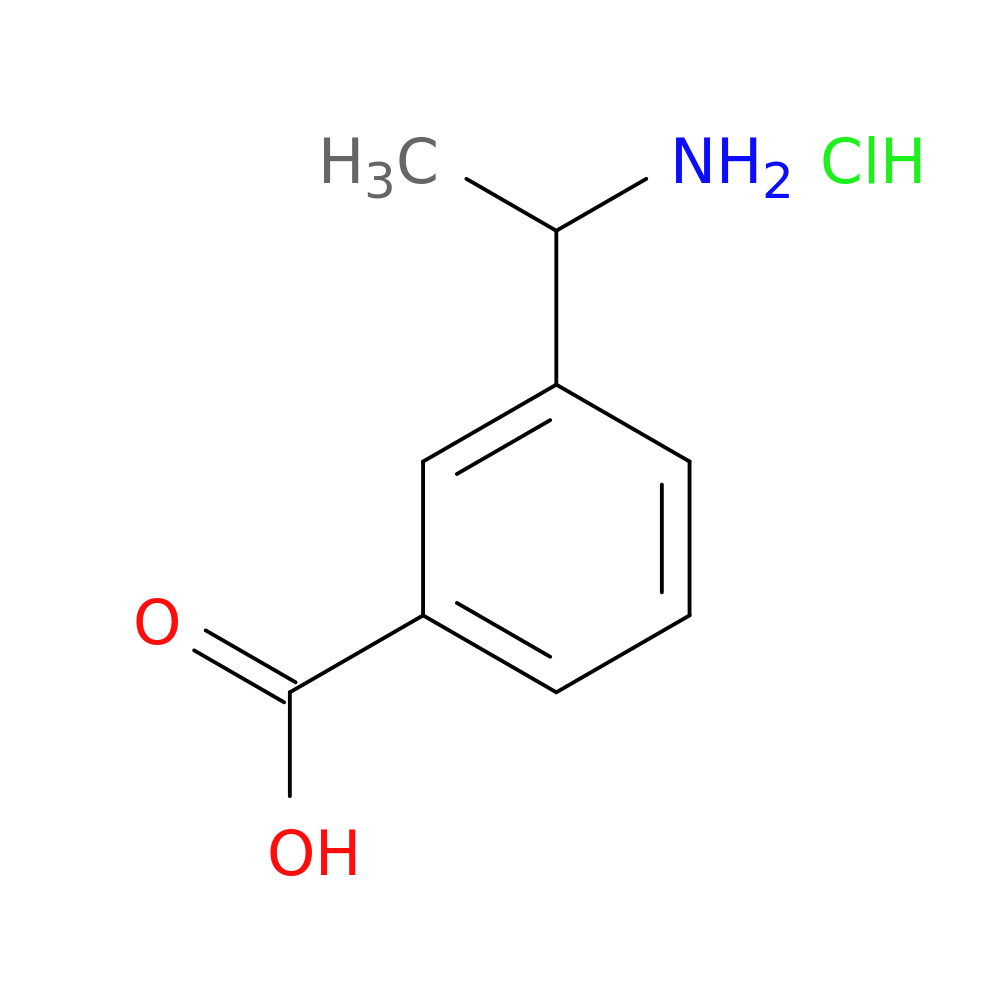 3-(1-Aminoethyl)benzoic acid hydrochloride