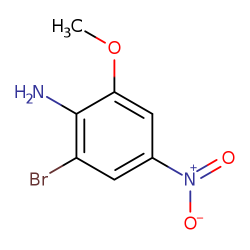 Benzenamine, 2-bromo-6-methoxy-4-nitro-