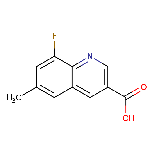 8-fluoro-6-methylquinoline-3-carboxylic acid