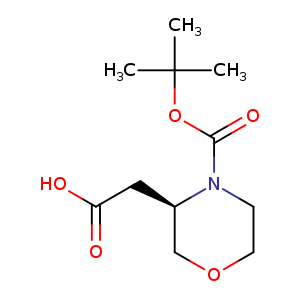 (R)-4-Boc-3-Morpholineacetic acid