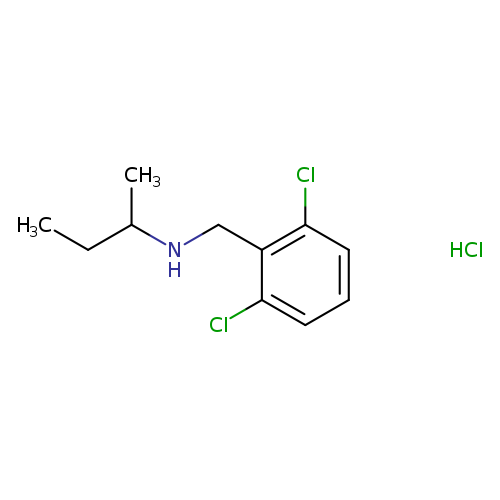 (butan-2-yl)[(2,6-dichlorophenyl)methyl]amine hydrochloride