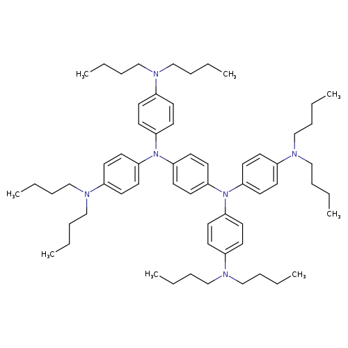 N,N,N',N'-Tetrakis[4-(dibutylamino)phenyl]benzene-1,4-diamine
