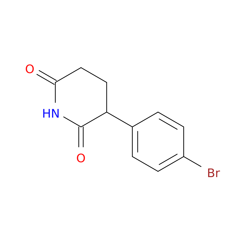 3-(4-Bromophenyl)piperidine-2,6-dione