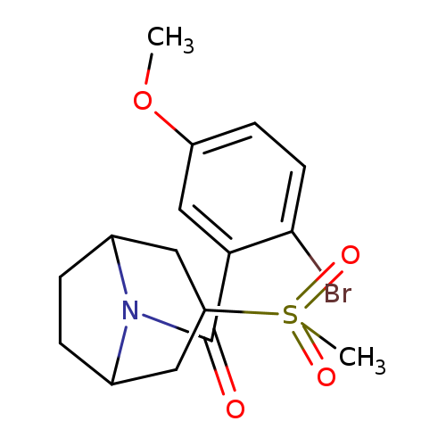 8-(2-bromo-5-methoxybenzoyl)-3-methanesulfonyl-8-azabicyclo[3.2.1]octane