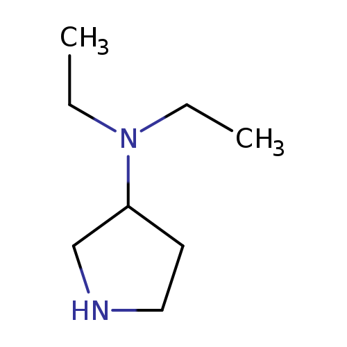 3-Pyrrolidinamine, N,N-diethyl-