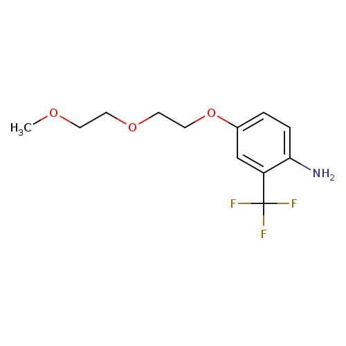 4-[2-(2-Methoxyethoxy)ethoxy]-2-(trifluoromethyl)-phenylamine