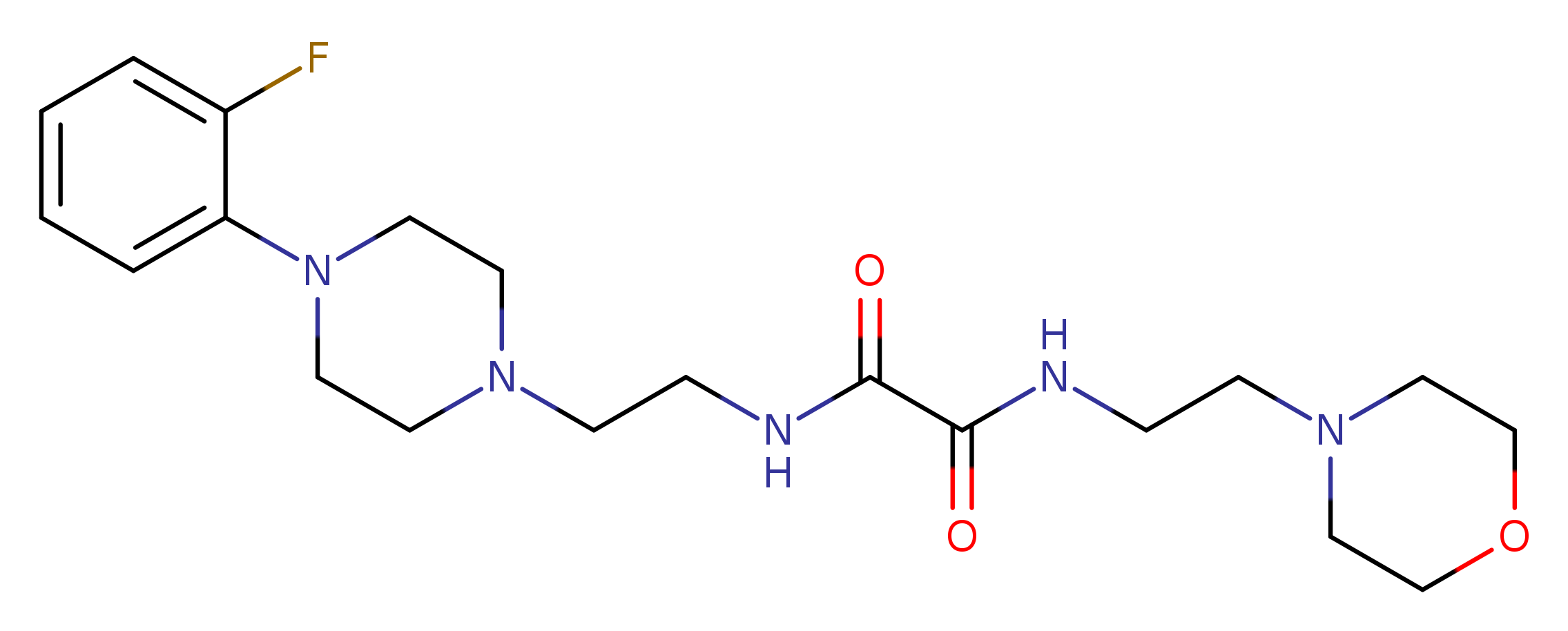 N-{2-[4-(2-fluorophenyl)piperazin-1-yl]ethyl}-N'-[2-(morpholin-4-yl)ethyl]ethanediamide