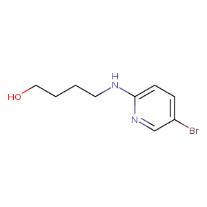 4-[(5-bromopyridin-2-yl)amino]butan-1-ol