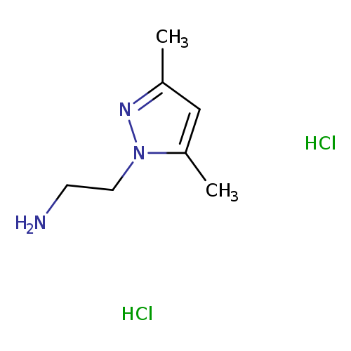 [2-(3,5-Dimethyl-1H-pyrazol-1-yl)ethyl]amine dihydrochloride
