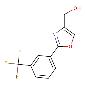 {2-[3-(trifluoromethyl)phenyl]-1,3-oxazol-4-yl}methanol