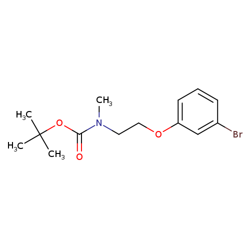 tert-Butyl N-[2-(3-bromophenoxy)ethyl]-N-methylcarbamate