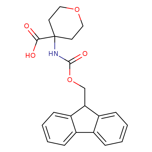 2H-Pyran-4-carboxylic acid, 4-[[(9H-fluoren-9-ylmethoxy)carbonyl]amino]tetrahydro-